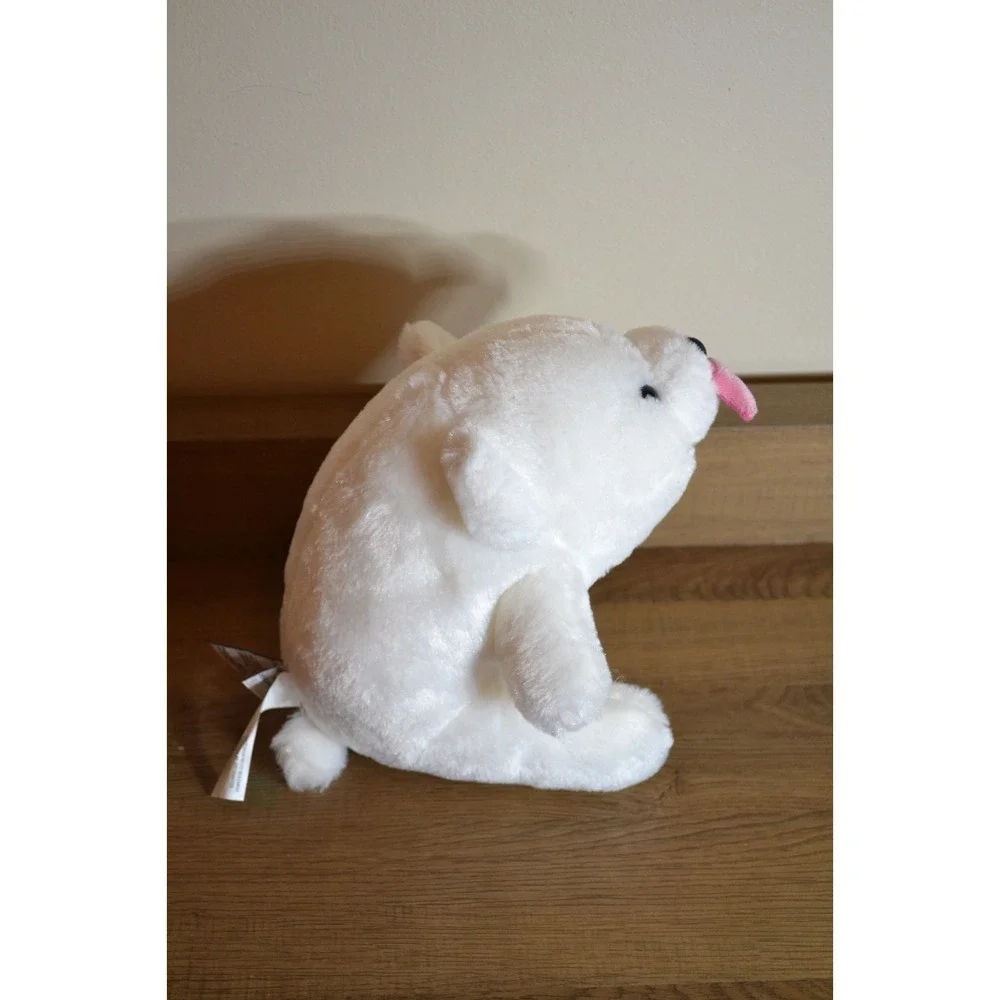 GUND Gunderground Snuffles Love The Stache White Polar  8